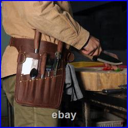 TOURBON Kitchen Tools Storage Belt Holster Chef Utility Waist Pouch Leather US