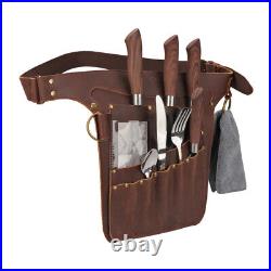 TOURBON Kitchen Tools Storage Belt Holster Chef Utility Waist Pouch Leather US