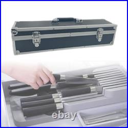 Tool Case Knife Storage Box with Handle for Professional Chefs 50x12x12cm Tool Case Knife Storage Box with Handle for Professional Chefs 50x12x12cm