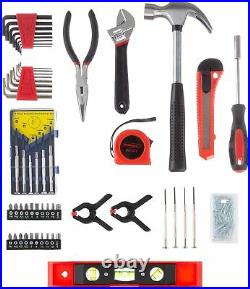 Tool Set Kit Repair General Household Toolbox Storage Case Durable Comfortable