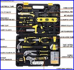 Tool Set Kit Repair General Household Toolbox Storage Case Solid Comfortable Pro