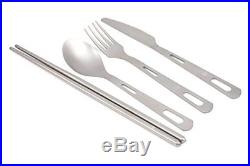 UJack Yu jack knife fork spoon chopsticks with a four-piece storage case. P/O