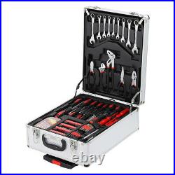 US Portable DIY Tool Kit Trolley Storage 1199PCS Repair Mechanic Toolbox Case SL