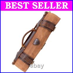 Ultimate 12oz Knife Storage Roll in Rugged Canvas & Leather 100% Satisfaction Ultimate 12oz Knife Storage Roll in Rugged Canvas & Leather 100% Satisfaction