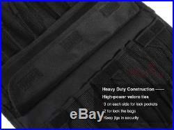 Utility Metal Jig Bag Fishing Tackle Knife/Vertical Lure Storage Case Heavy Duty