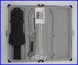 Uzi Defender Fixed Blade Knife with Storage Case and Sheath by Fred Carter MIB