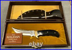 VINTAGE BUCK KALINGA 401 KNIFE With SHEATH, STORAGE BOX, COLLECTABLE, PLEASE READ