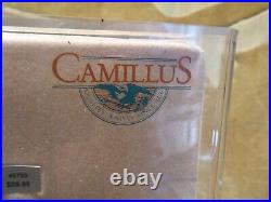 VTG Camillus Knife Store Or Salesman Sample Display Box With 3 Knifes 9.5 X 13.5