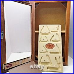 VTG Limited Edition Case XX Lockable Wood Store Countertop Knife Display Case