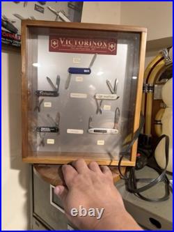 Victorinox Swiss Army Knife Counter Dealer Store Display 2-Sided Case Stand