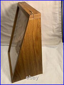 Vintage BOKER TREE BRAND 10 Knife STORE DISPLAY Case Stand WOOD 17 x 13 x 8