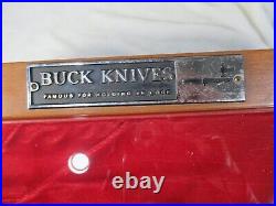 Vintage Buck Knife Store Display Case