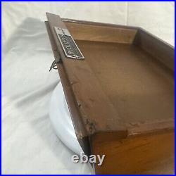 Vintage Buck Knives Dovetailed Wood Case Advertising Salesman Store Display