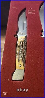 Vintage CASE KNIFE 2 DOT STORE DISPLAY 9 KNIVES 3 Extra Blades