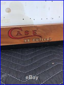 Vintage CASE XX Knife General Store Counter Display Case (Locking-With Key)