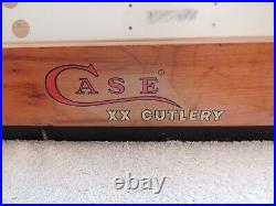 Vintage CASE XX Knife Store Display, Cabinet, Counter Top. H-20, W-24, D-12