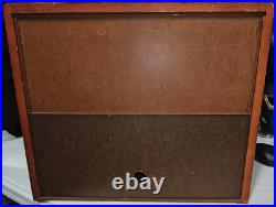Vintage Camco Counter Top Store Display Case withStorage and 12 knives NOS