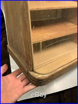 Vintage Camillus Knife Knives Store Display Case Rare Countertop