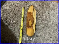 Vintage Case Wooden Pocket Knife Store Display Folding Unique Rare