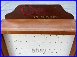 Vintage Case XX Cutlery Knife Dealer Store Counter Display 16 x 13 x 6