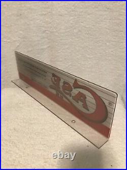 Vintage Case XX Knives Plastic Store Display Deco USA Rare Collectible 16.75 x 5