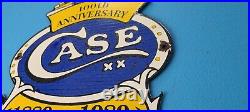 Vintage Case XX Knives Porcelain Quality Gas General Store Service 8 Pump Sign