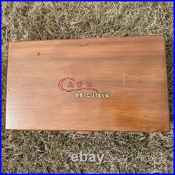 Vintage Case XX Knives Storage Box Wooden Display Cutlery Knife Collectors Rare