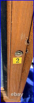 Vintage Case Xx 780 Series Knives Wooden Store Display Case Oak