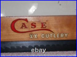 Vintage Lg Wood Case XX Cutlery Knife Dealer Counter Store Advertising Display