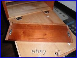 Vintage Lg Wood Case XX Cutlery Knife Dealer Counter Store Advertising Display
