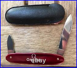 Vintage Nos Omega Store Only Speedmaster Watch Victorinox Swiss Pocket Knife