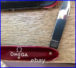 Vintage Nos Omega Store Only Speedmaster Watch Victorinox Swiss Pocket Knife