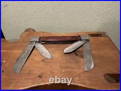 Vintage Oversize Jumbo Big Pocket Knife Store Display By Wild Turkey Handmade