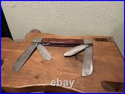 Vintage Oversize Jumbo Big Pocket Knife Store Display By Wild Turkey Handmade