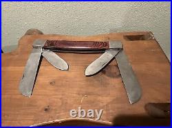 Vintage Oversize Jumbo Big Pocket Knife Store Display By Wild Turkey Handmade