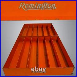 Vintage Remington Hunting Knife Store Display Case Tray Shadowbox Sign KABAR Vintage Remington Hunting Knife Store Display Case Tray Shadowbox Sign KABAR