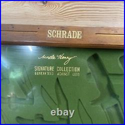 Vintage Schrade Walden Old Timer Uncle Henry Knife Countertop Store Display