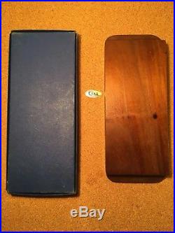 Vintage Set Of 6 Case XX # Cap254 Steak Knives With Original Storage Board