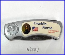 Vintage US Presidential Knife Set 43 Lockback Hunter Knives with Storage Case