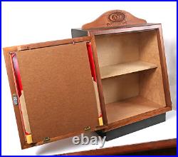 Vintage Wood CASE XX Plexiglass Front Store Counter Display with key