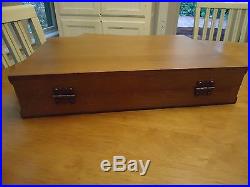 Vintage Wooden Display Storage Chest Box for CASE XX Knives