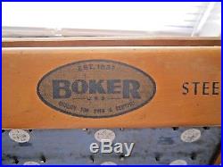 VintageOriginal'Boker' Pocket Knife counter top Dealer Display and storage Case