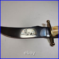 Vtg 1980 Case XX Kodiak WithGenuine Stag Handles & Sheath In Box WithPaper & Out Box