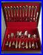 Vtg-Flatware-Silverplate-Gold-Accent-Royal-Limited-63-Piece-with-Wood-Storage-Case-01-ifcp