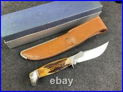 Vtg Very Scarce (box) 1940-65 Case 523-5 Stag Nos Fixed Blade Knife Sheath Box