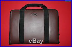 W. R. Case Medium Leather Storage Case with Case Logo. Holds 44 Knives