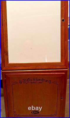 W. R. Case XX And Sons Vintage Large Store Display Case