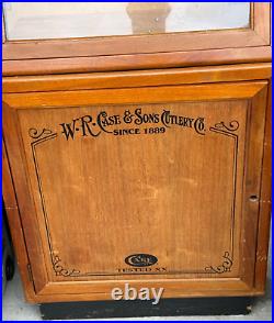 W. R. Case XX And Sons Vintage Large Store Display Case