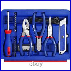 WORKPRO 125-Piece Auto Household Tool Kit Home Repair Tool Set With Storage Case