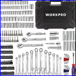 WORKPRO Mechanic Tool Set 192 Piece Socket Wrench Set withStorage Case One Size WORKPRO Mechanic Tool Set 192 Piece Socket Wrench Set withStorage Case One Size